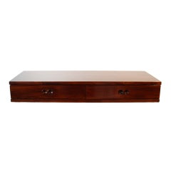 Wall-Mounted Rosewood Desk by Sergio Rodrigues 11