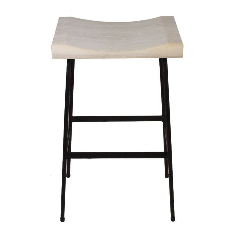 The Bunda Bar Stool by Thomas Hayes Studio In Excellent Condition In Hollywood, CA