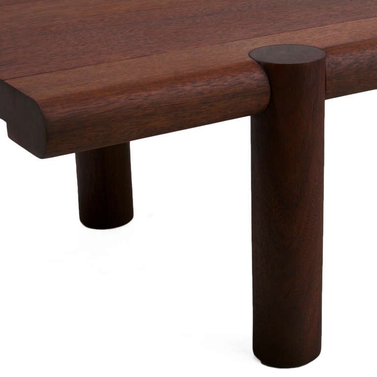 Cherry Solid Exotic Hardwood Bench or Coffee Table by Sherrill Broudy