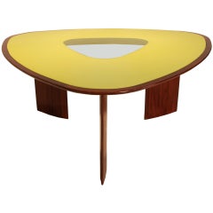 "Mesa Triangular" Nine Seat Dining Table by Joaquim Tenreiro