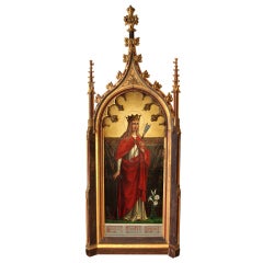 Massive Gothic Revival Decorative Frame by Augustus Welby Pugin 11