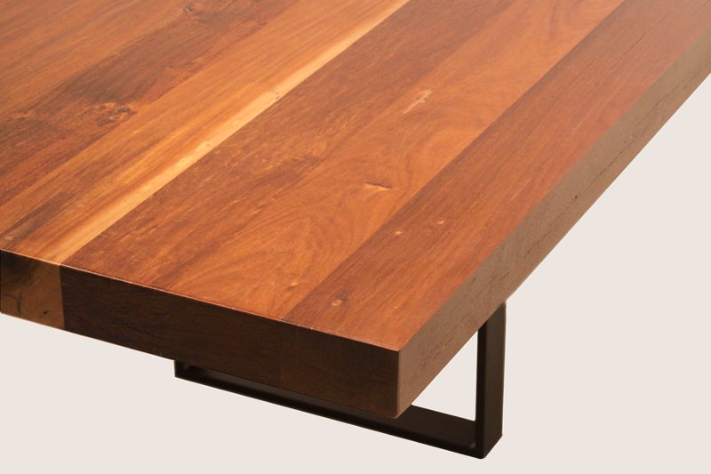 Custom Colyer Dining Table in Ipe by Thomas Hayes Studio 1