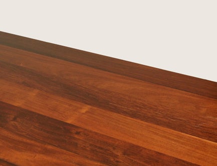 Custom Colyer Dining Table in Ipe by Thomas Hayes Studio 3