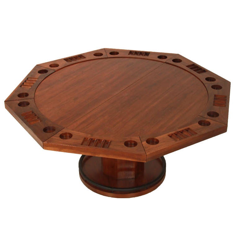 convertible poker dining table