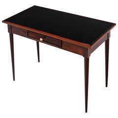 Giuseppe Scapinelli for Tepperman Freijo Table with Black Glass