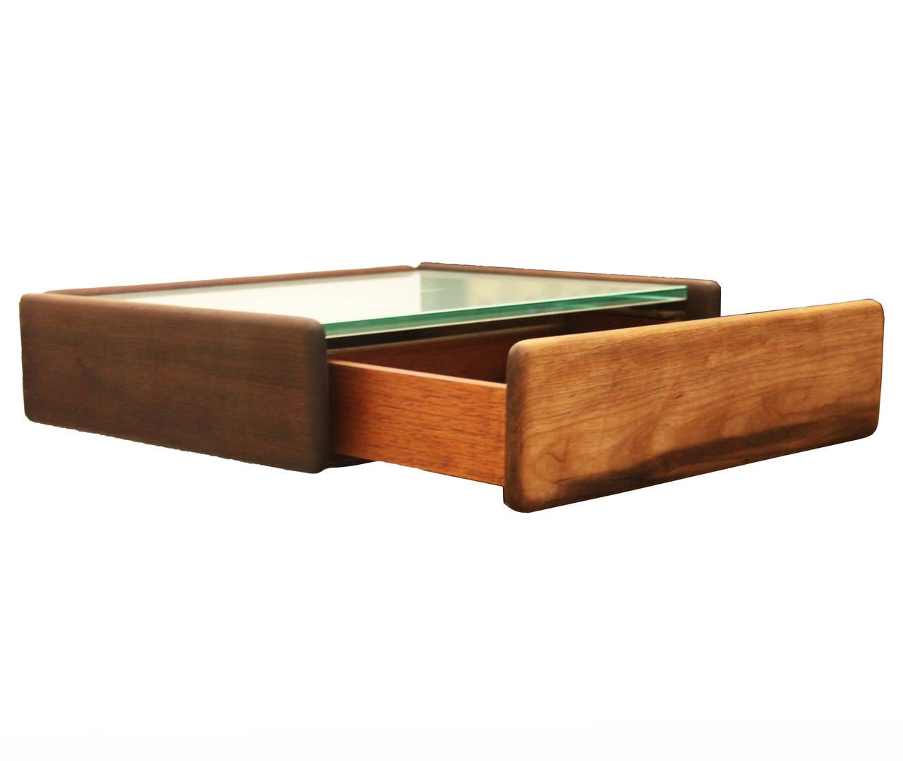 Floating Brazilian Wood Shelf by Celina Moveis In Good Condition In Los Angeles, CA