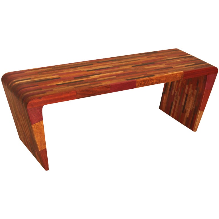 Exotic Bench Simple Multi Exotic Hardwood