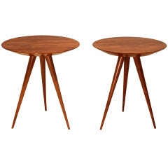 Teca "Pé-Palito" Side or Lamp Tables