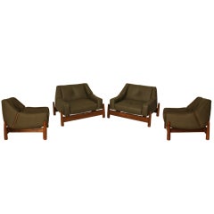 Set of 4 Jean Gillon lounge chairs, priced individually