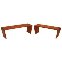 Set of "Uai" benches by Tunico T.
