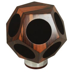 Acoustique de conception extrêmement rare D-12 Dodecahedron Omnidirectional Speaker
