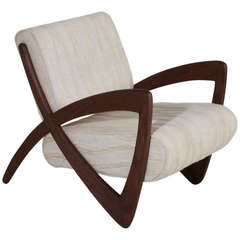 Custom Infinity Chair by Thomas Hayes Studio