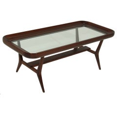 Sculptural Glass Coffee Table By Guiseppi Scapinelli 7