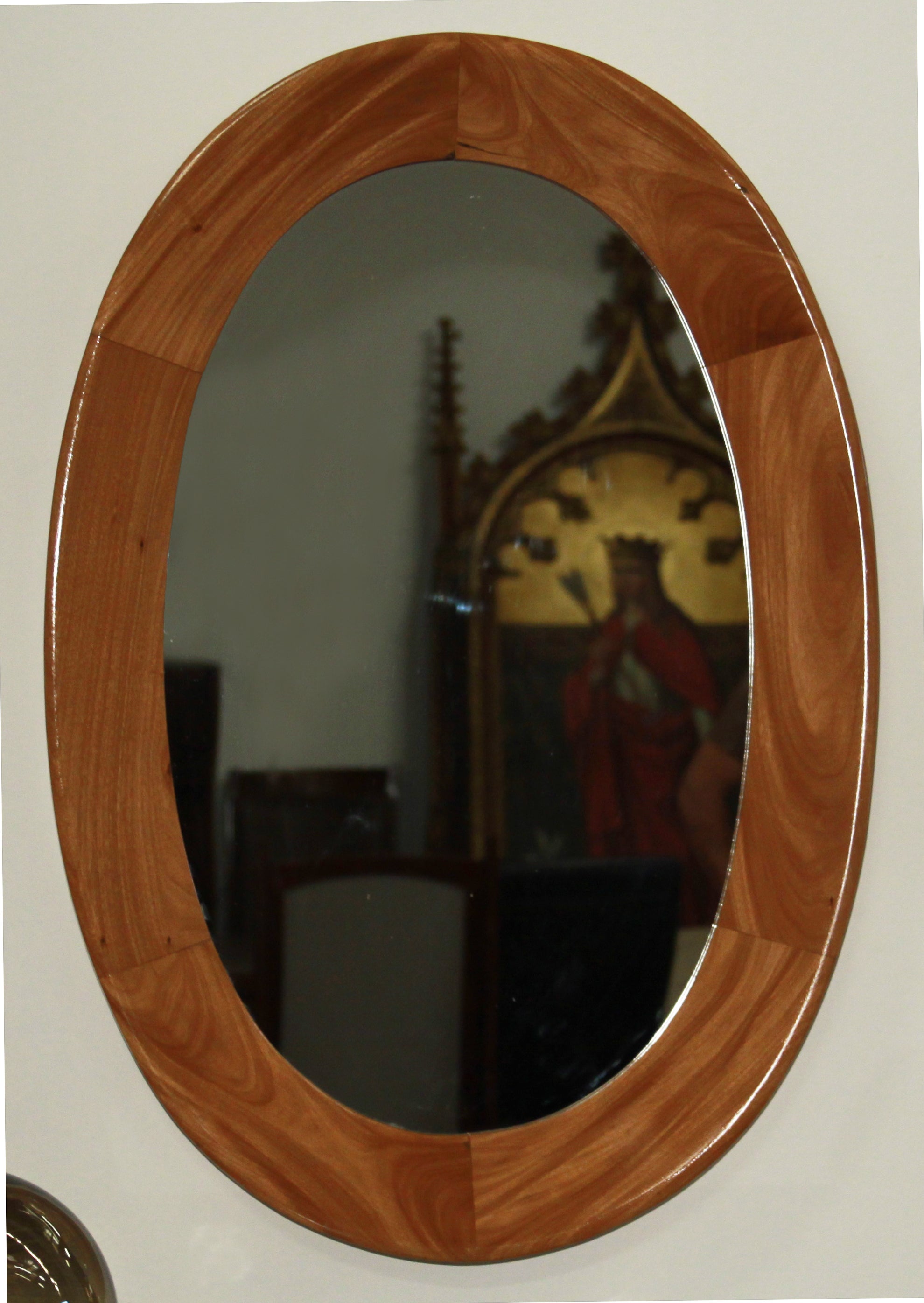 Oval Mirror by Guiseppi Scapinelli