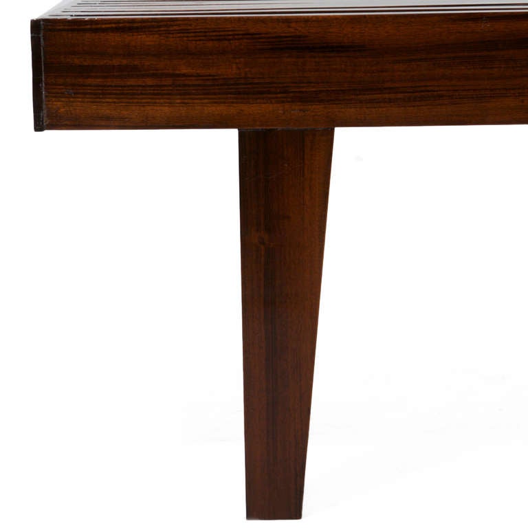 Solid Brazilian Exotic Hardwood Coffee Table For Sale 3