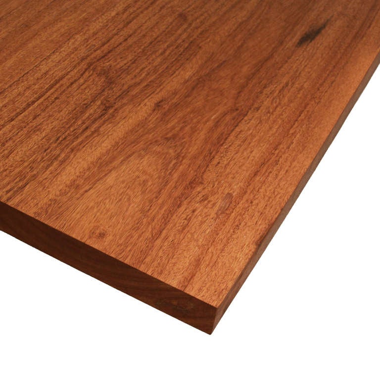 Custom solid Cumaru wood dining table by Thomas Hayes Studio at 1stDibs