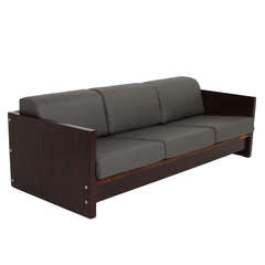 Milo Baughman Rosewood Case Sofa 4