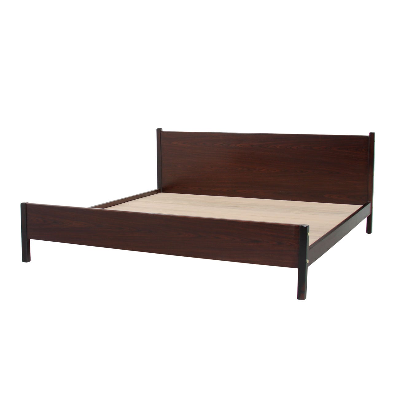 Sergio Rodrigues Rosewood bed