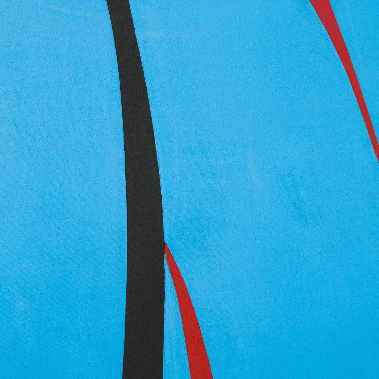 June Harwood 1974 Hard Edge Painting In Good Condition For Sale In Hollywood, CA