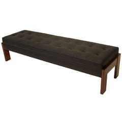 Solid Caviuna Bench by Jorge Zalszupin for L'Atelier