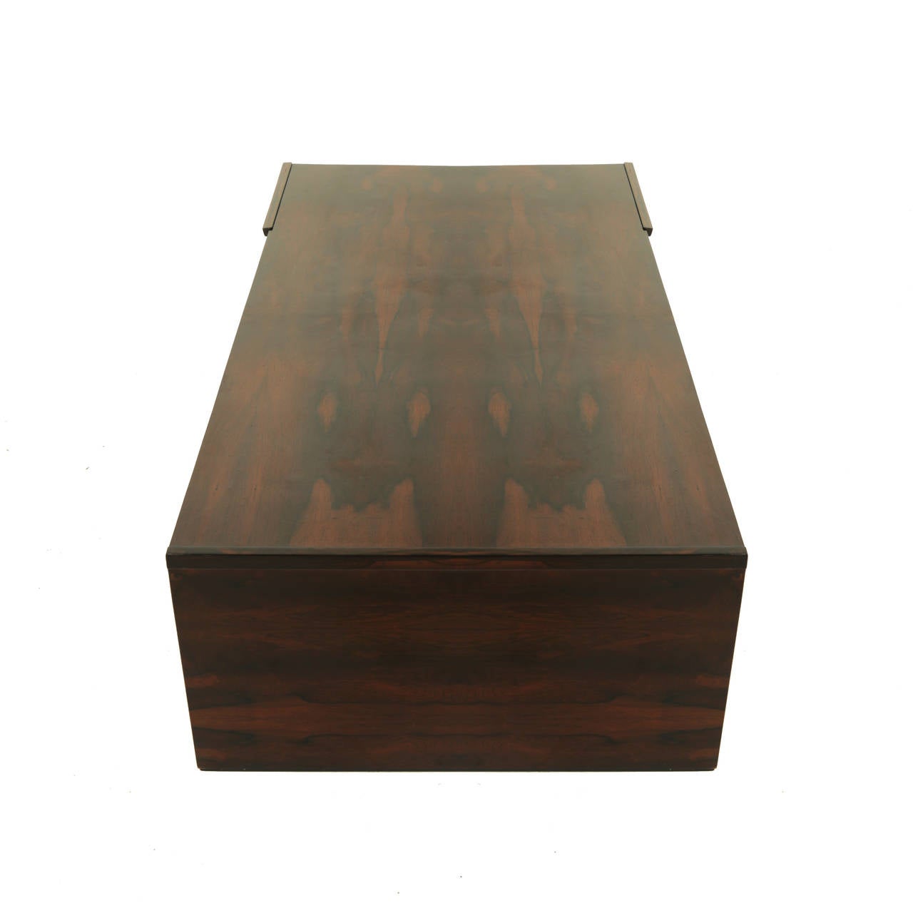 Mid-20th Century Large Brazilian Rosewood Coffee Table by Jorge Zalszupin For Sale