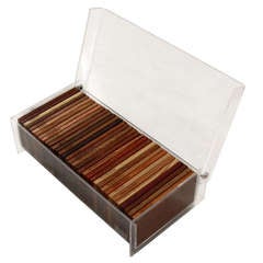 Brazilian Wood Samples "Xiloteca Brasilis" Box of 34 by Rodrigo Calixto