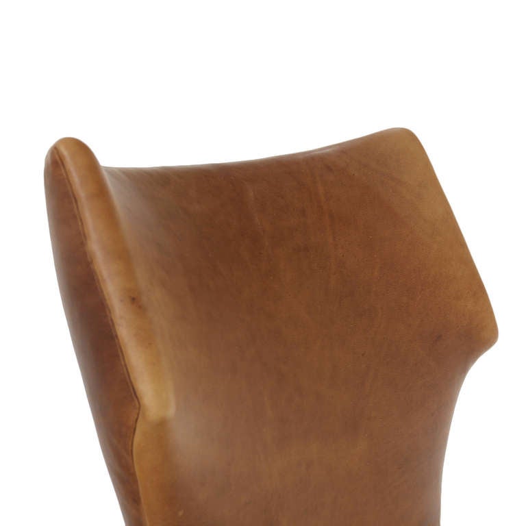 Sculptural Oak Lounge Chair by Kurt Ostervig 1