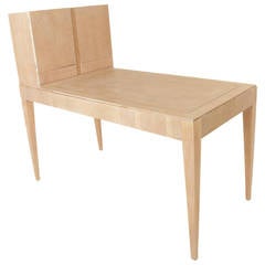 Oak Secretary Desk by Irwin with Letter Cabinet 3
