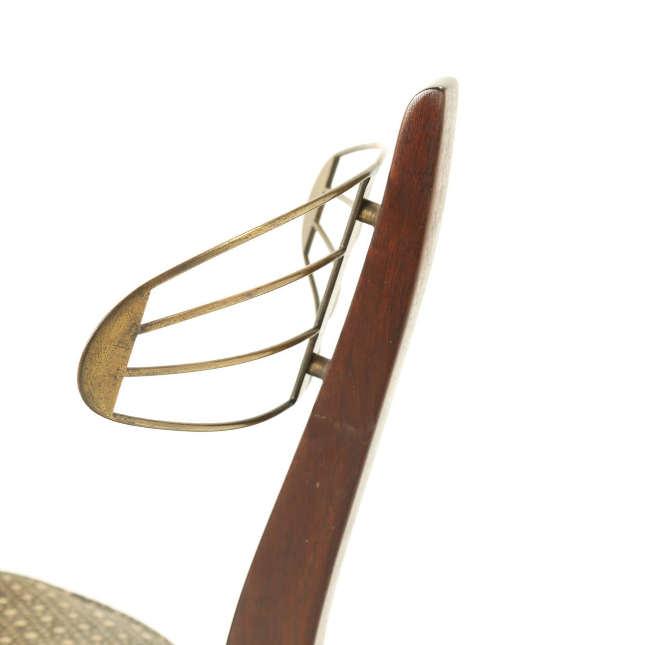 Brazilian Mid-Century Modern Three-Legged Chair, by Pedro Useche  1