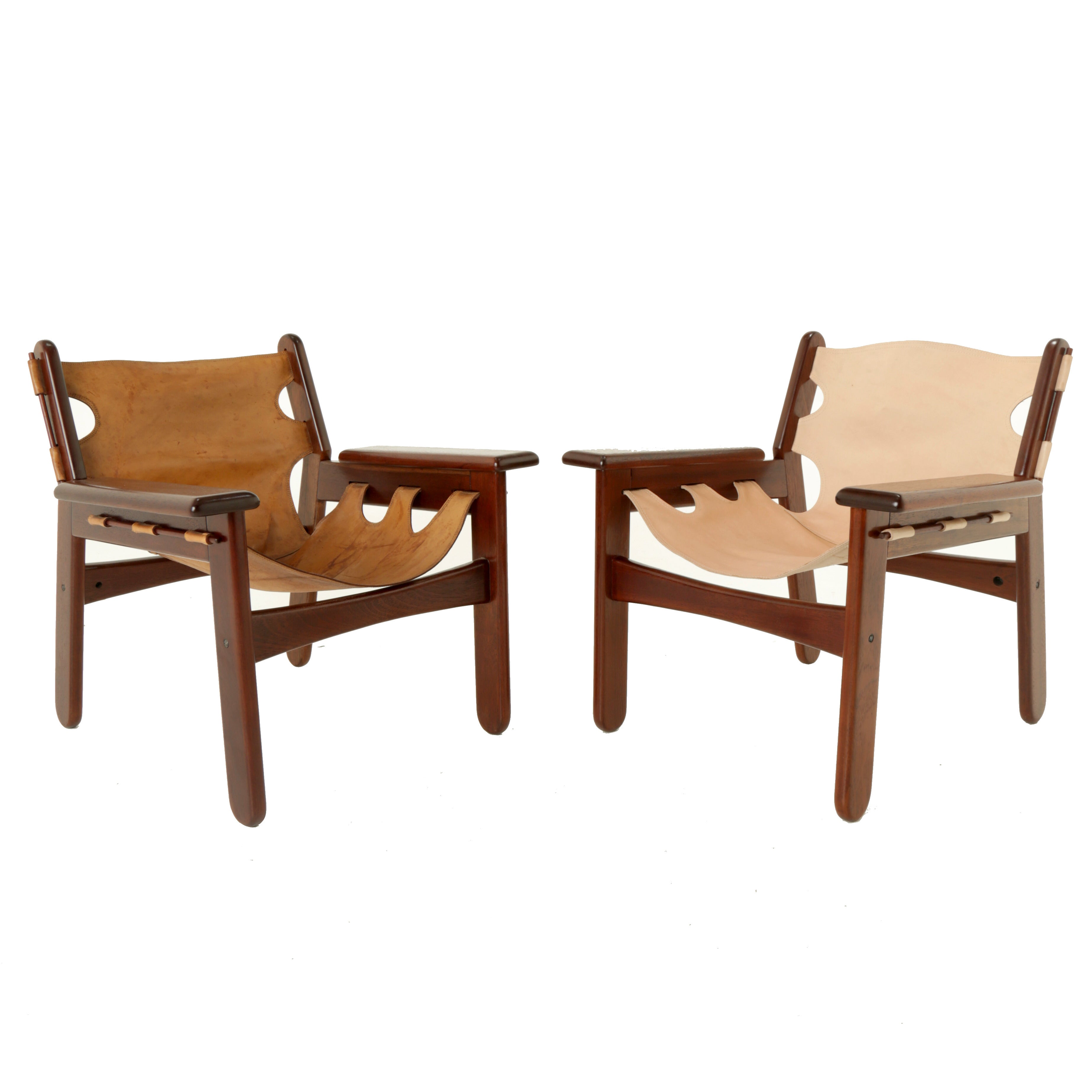 Pair of "Kilim" Armchairs by Sergio Rodrigues