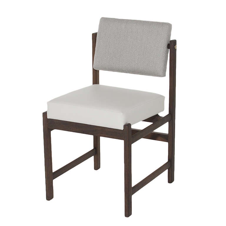 American The Basic Pivot Back Dining Chair in Walnut by Thomas Hayes Studio