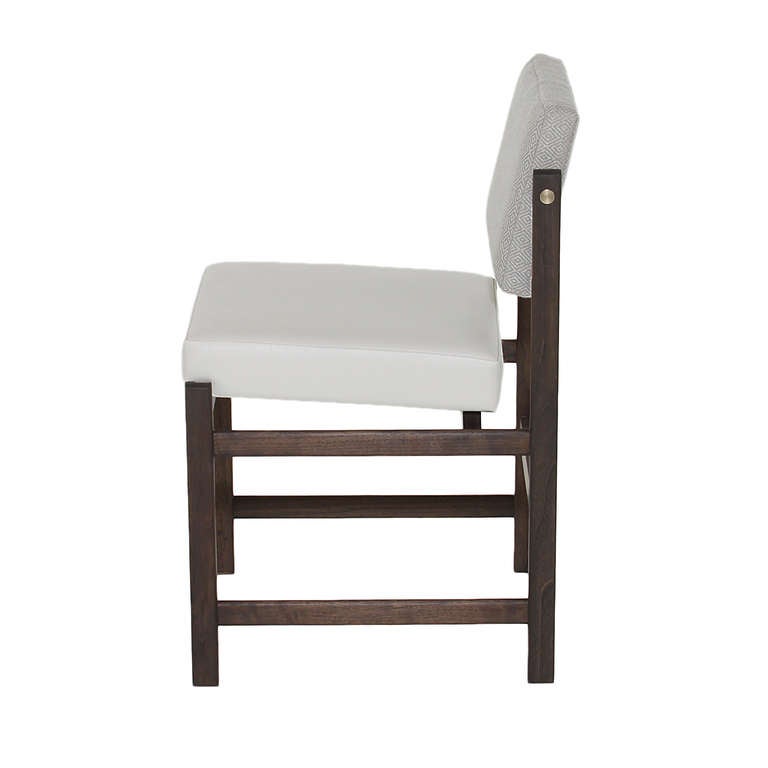 Contemporary The Basic Pivot Back Dining Chair in Walnut by Thomas Hayes Studio