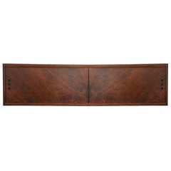 Wall Hanging Cabinet from Brazil in Solid Rosewood