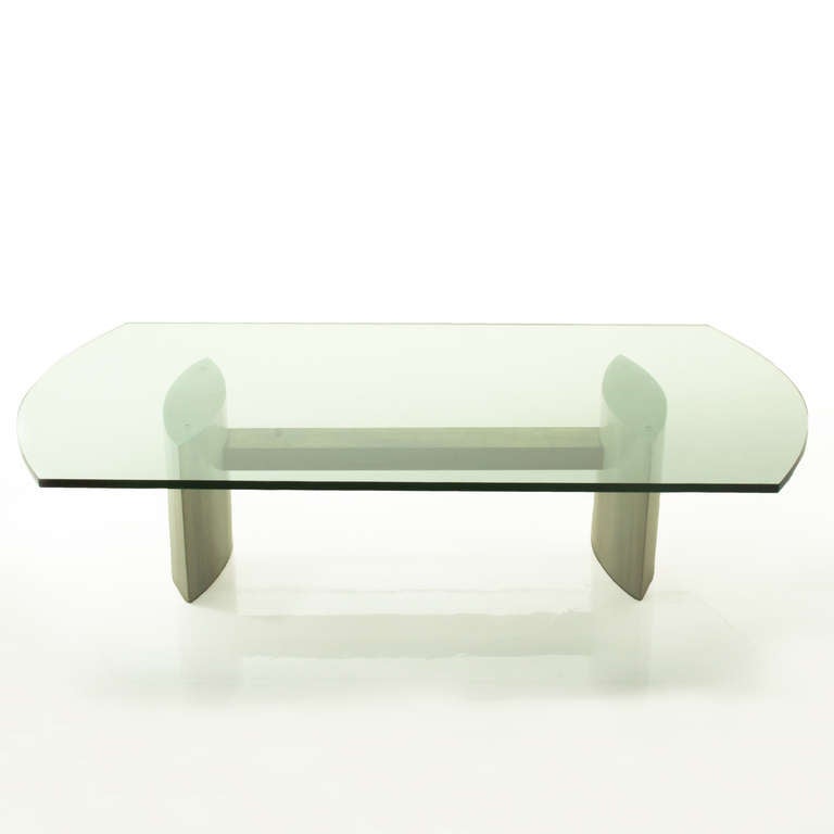 American Jantar Alloy Coffee Table by Thomas Hayes Studio