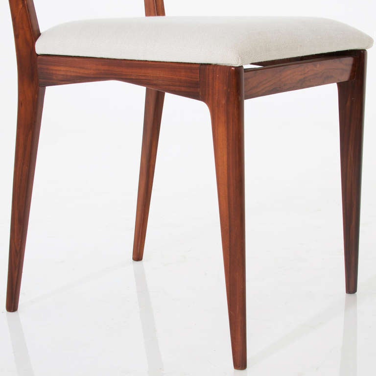 Set of 6 Brazilian Dining Chairs by Giuseppi Scapinelli 3