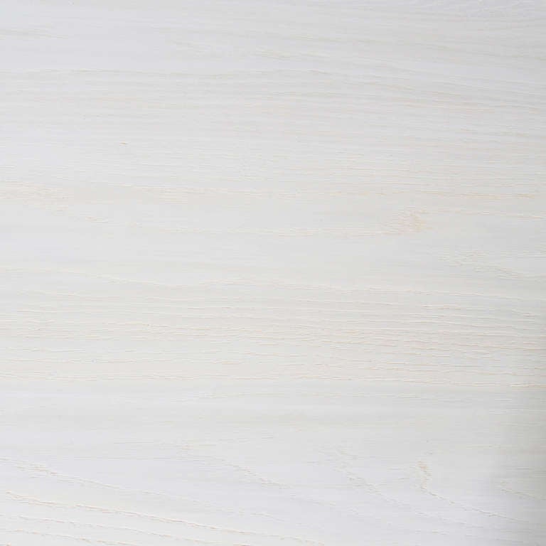 Half Circle Dining Table in Bleached Oak by Thomas Hayes Studio 2