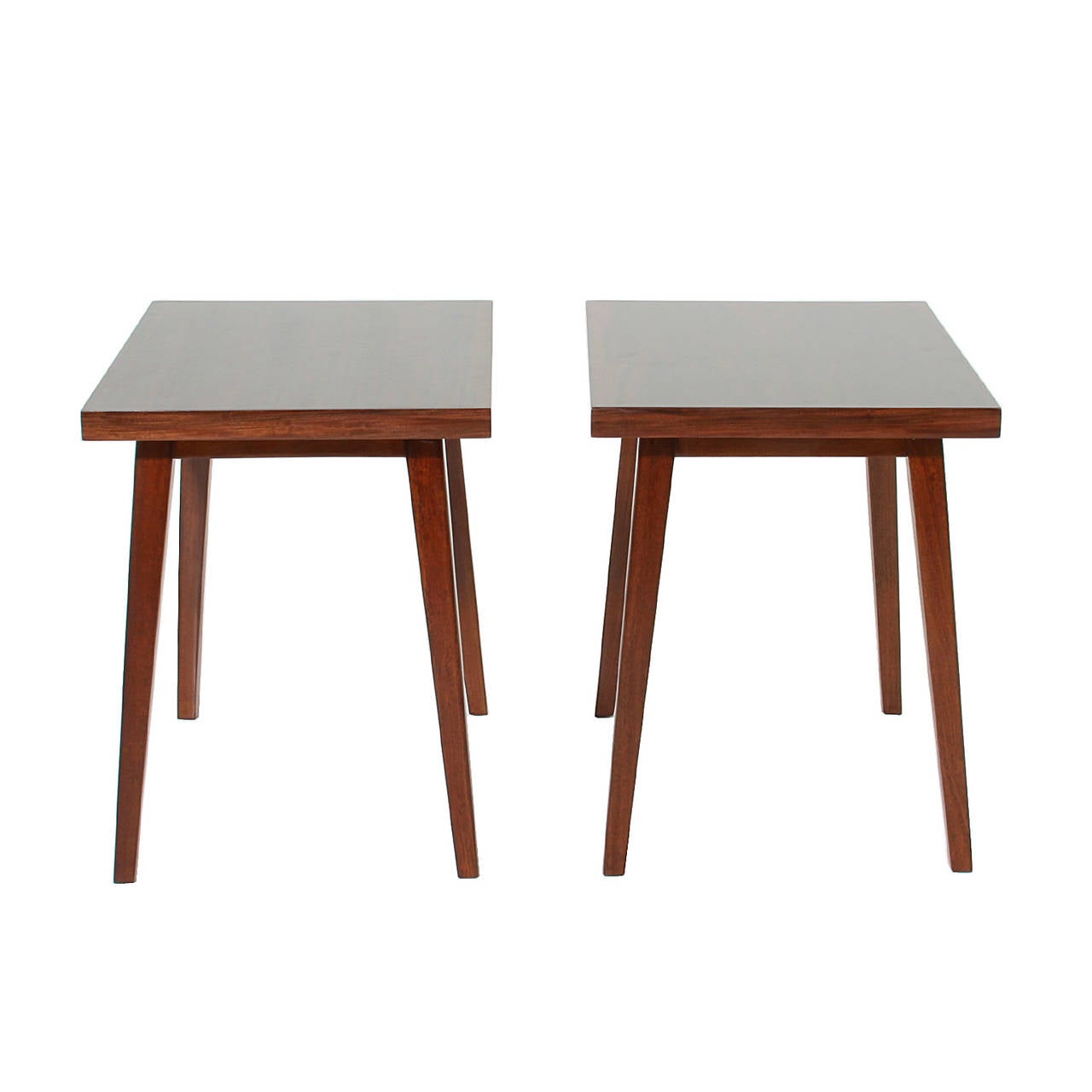 Mid-Century Modern Brazilian Side Tables In Good Condition For Sale In Los Angeles, CA