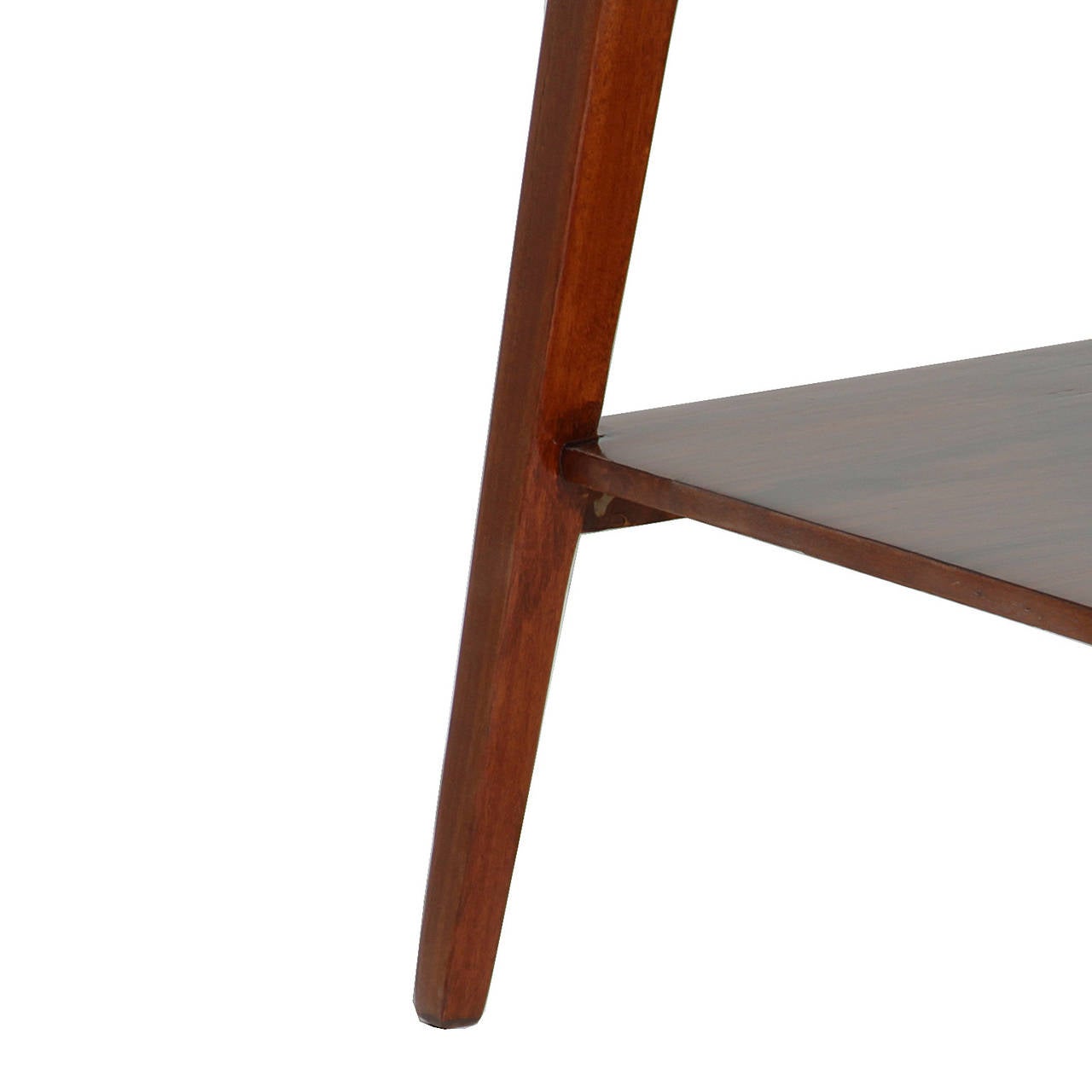 Pair of Rosewood Side Tables from Brazil For Sale 2
