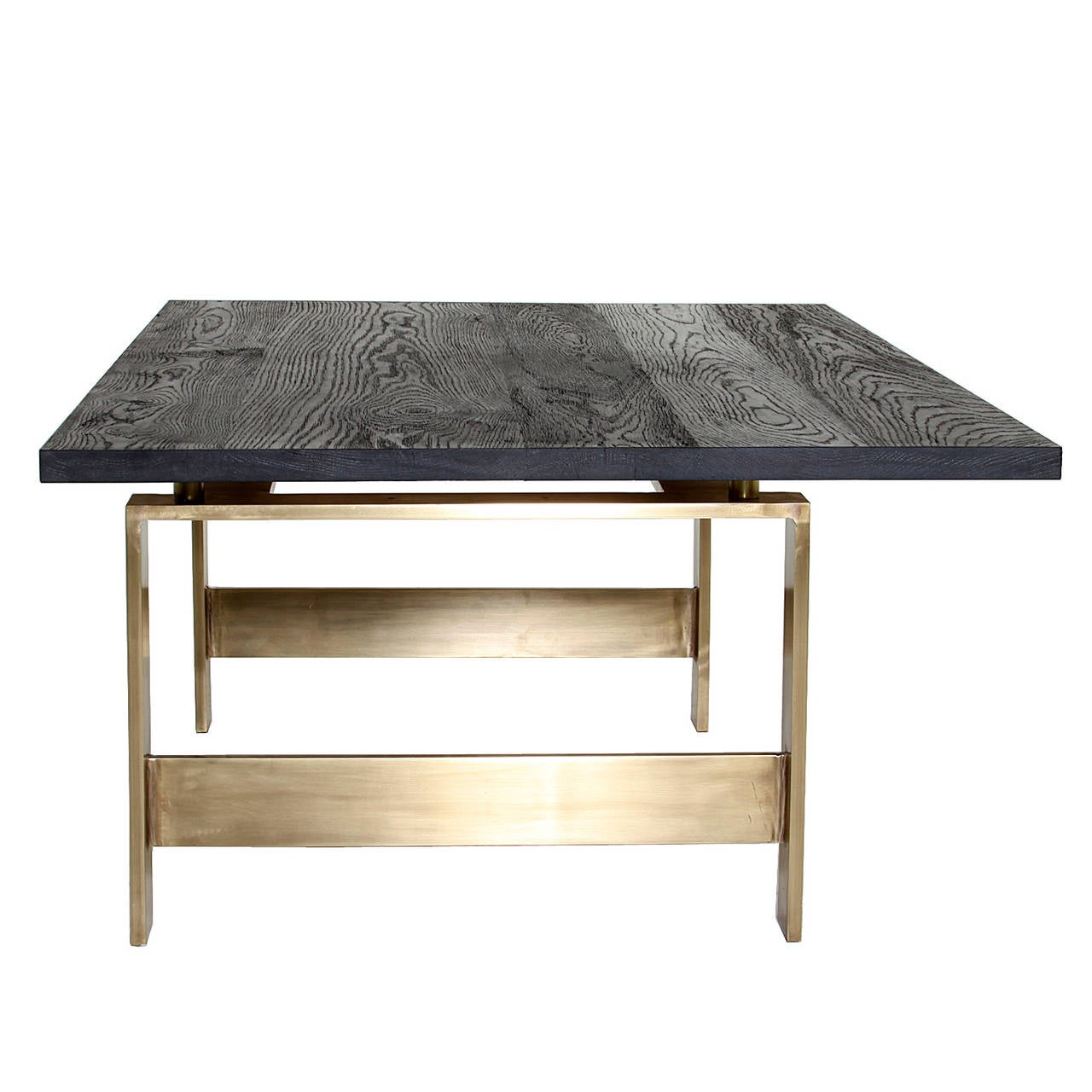 Brass The Dolenc Coffee Table by Thomas Hayes Studio