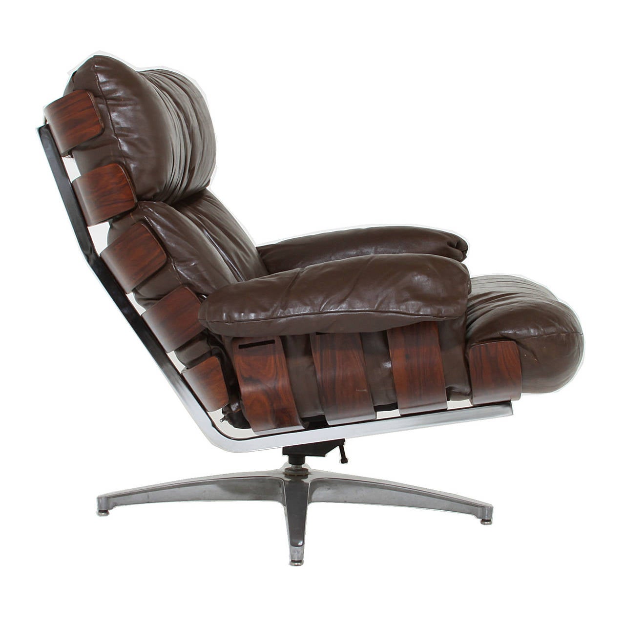 Rare Rosewood lounge Chair by Directional 1