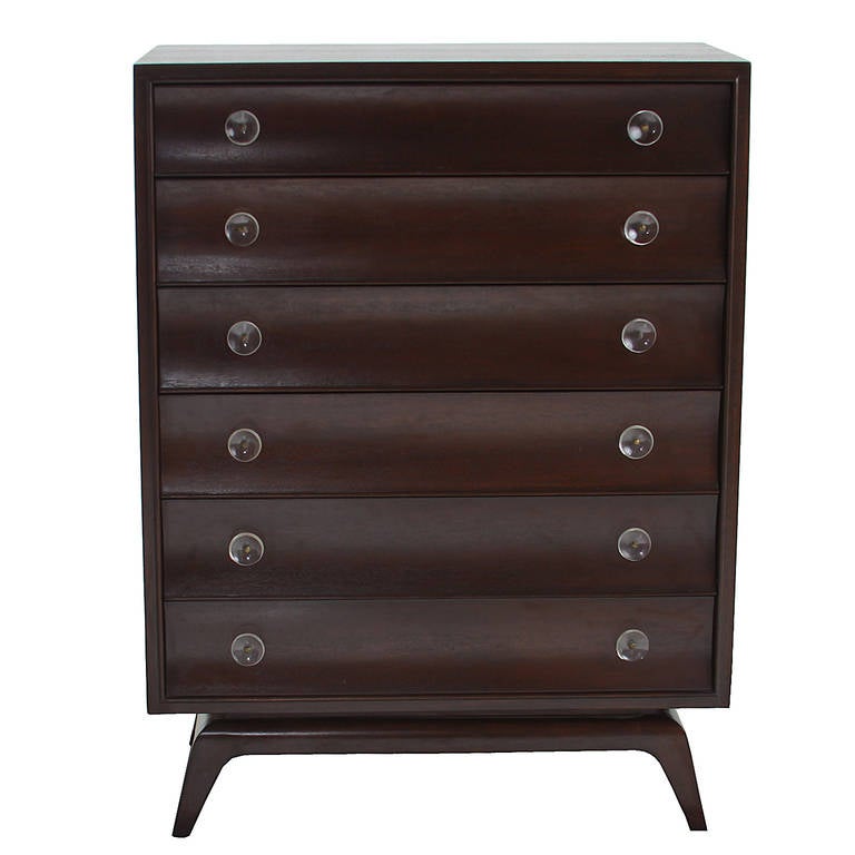 Mahogany Dresser by Paul Frankl for Brown Saltman