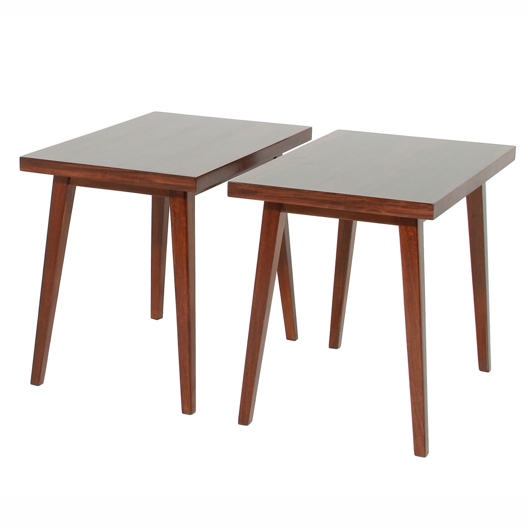 Mid-Century Modern Brazilian Side Tables For Sale