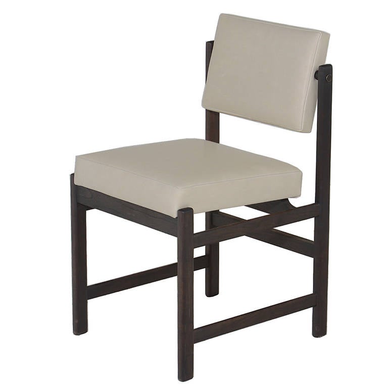 American The Basic Pivot Back Dining Chair in Walnut by Thomas Hayes Studio