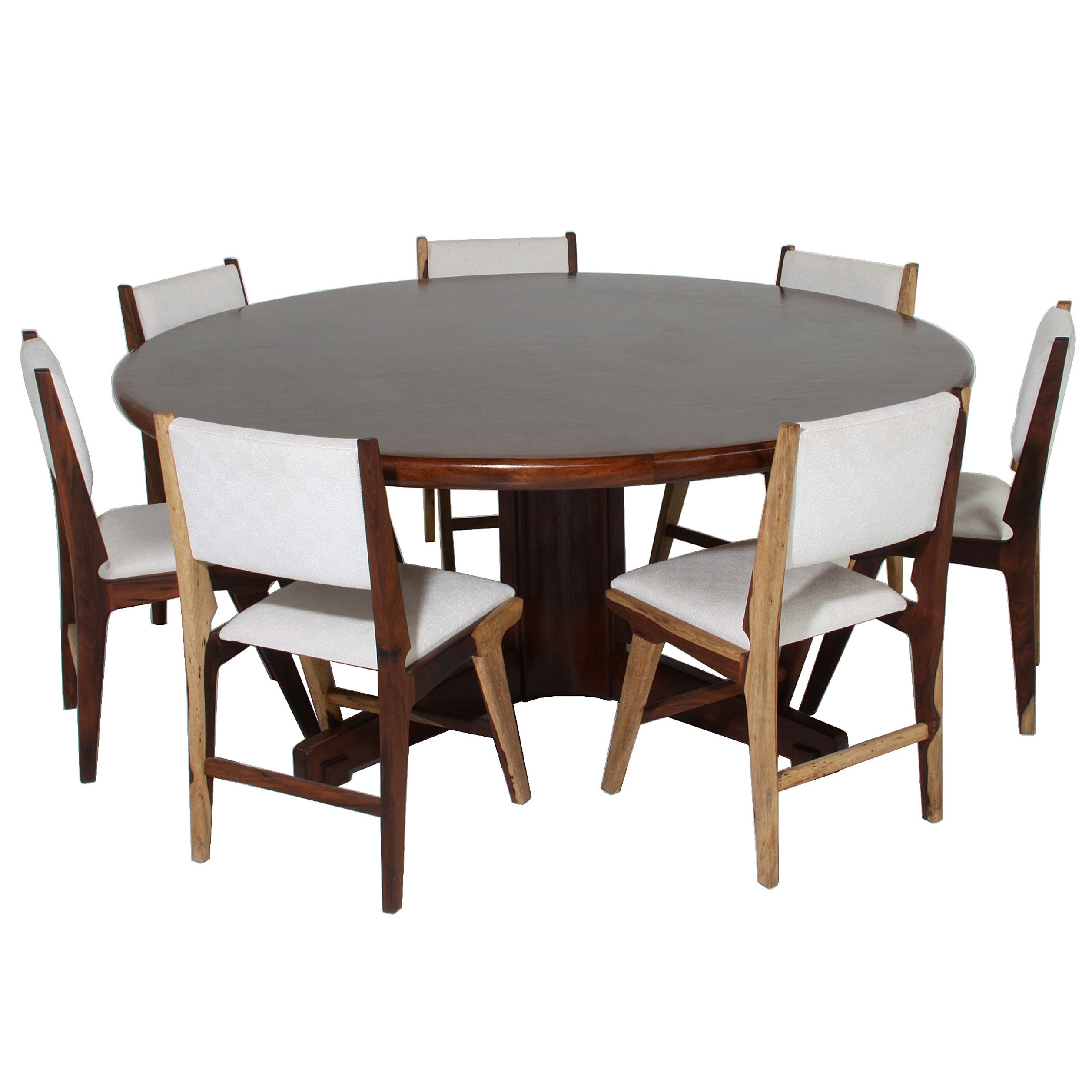 Celina Moveis Dining Table in Cejera Wood  For Sale