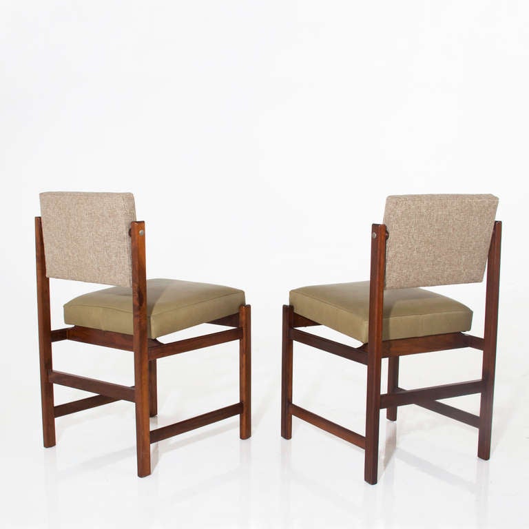 The Basic Pivot Back Dining Chair by Thomas Hayes Studio In Excellent Condition In Hollywood, CA