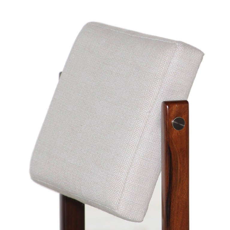 The Basic Pivot Back Dining Chair in Rosewood by Thomas Hayes Studio 2