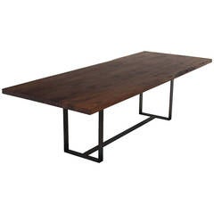 Colyer Dining Table in Walnut by Thomas Hayes Studio