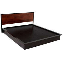 Robert Baron for Glenn of California Rosewood California King platform bed.