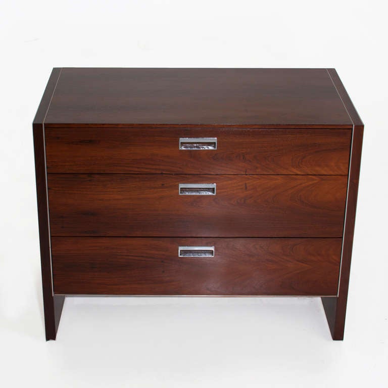 American Mid-Century Modern Robert Baron for Glenn of California Rosewood Dresser For Sale