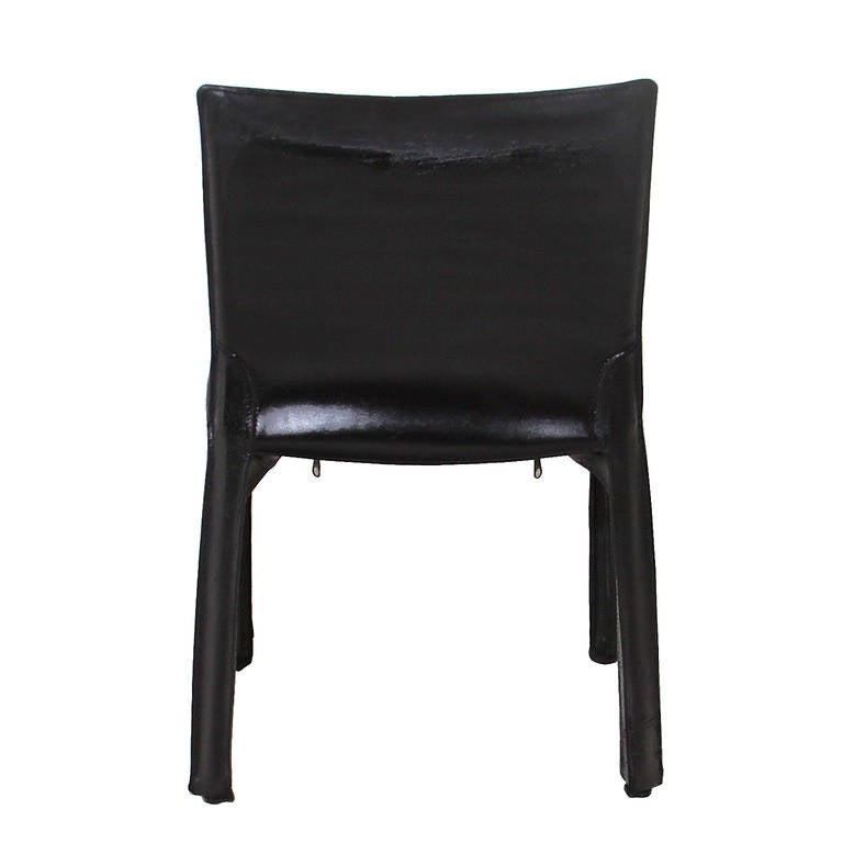 Set of 12 Mario Bellini Cab Chairs For Sale 1